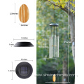 Color Changing LED Solar-Powered Wind Chimes for Outdoor Use